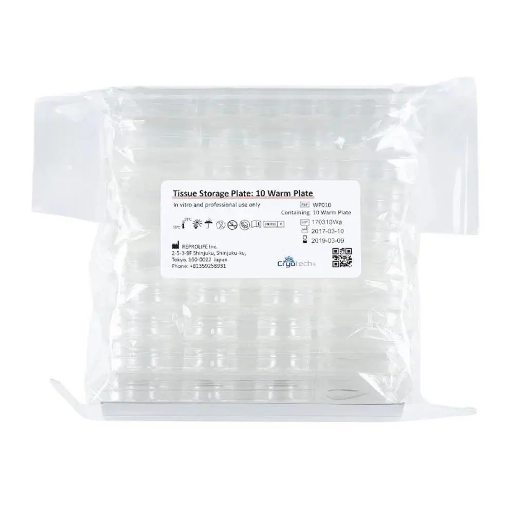 Tissue Storage Plate: 10 Warm Plate